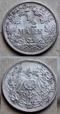 Germania 1/2 mark 1913 G AU