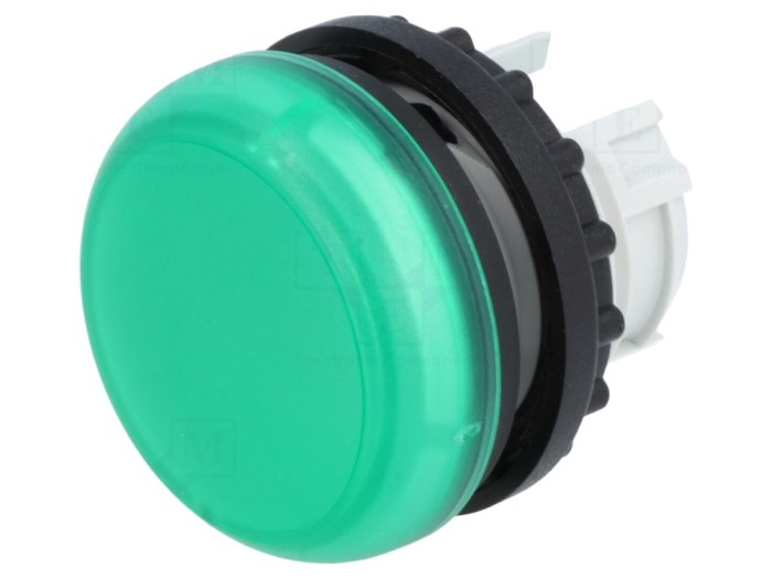 Lumină de control 22mm IP67, verde