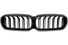 Grile Centrale cu LED BMW Seria 5 G30 G31 LCI (07.2020-2023) Negru Lucios Performance AutoTuning, KITT
