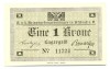 Bancnota Austro-Ungaria 1 Coroana 1915 Lagergeld Aschach UNC
