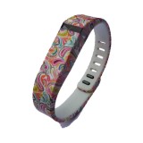 FloralFlex Bratara TPU pentru Fitbit Flex-Mărime L-Culoare Spring Flex 2