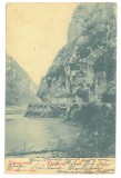 911 - ORSOVA, Danube Kazan, Litho, Romania - old postcard - used - 1899