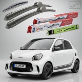 Cumpara ieftin Ștergătoare Smart Forfour 453 2014-2021 | Set Față și Spate Flat &ndash; TeamCar&reg;