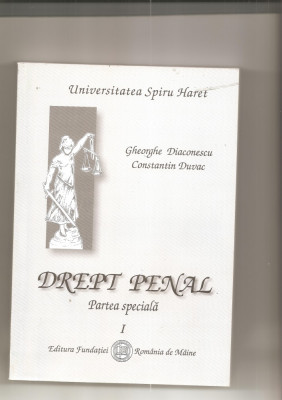 Drept penal, partea speciala- vol 1 foto