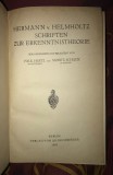 Schriften zur Erkenntnistheorie / Hermann Helmholtz