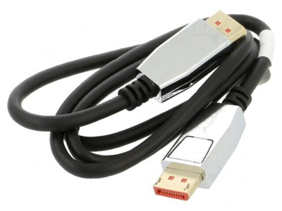 Cablu DisplayPort 1.4 1m mufă ambele părți foto