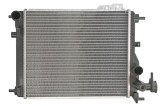 Radiator racire Hyundai Getz, 08.2002-10.2006, motor 1.1, 46 kw; 1.3, 60/62 kw, benzina, cutie manuala, cu/fara AC, 373x322x24 mm, aluminiu/plastic,, Rapid