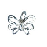 Pandantiv din argint 925 jolie silver, model fluture, 18 x 18 mm, 0.9 g