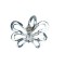 Pandantiv din argint 925 jolie silver, model fluture, 18 x 18 mm, 0.9 g