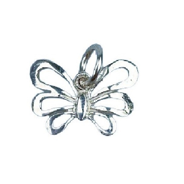 Pandantiv din argint 925 jolie silver, model fluture, 18 x 18 mm, 0.9 g