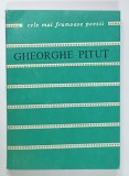 GHEORGHE PITUT , NOAPTEA LUMINATA , portret de FLORIN PUCA , COLECTIA &#039; CELE MAI FRUMOASE POEZII &#039; , NR. 188, APARUTA 1982