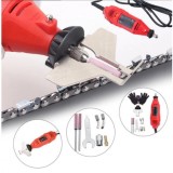 Dispozitiv electric portabil ascutit lant drujba 12V, 130W, 3000 rpm, 3 pietre 4 / 4,8 / 5,5 mm &ndash; CRAFT-TEC &ndash; MX602