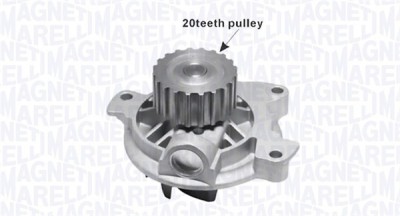 MAGNETI MARELLI 352316171183 Pompă de apă, răcire motor foto