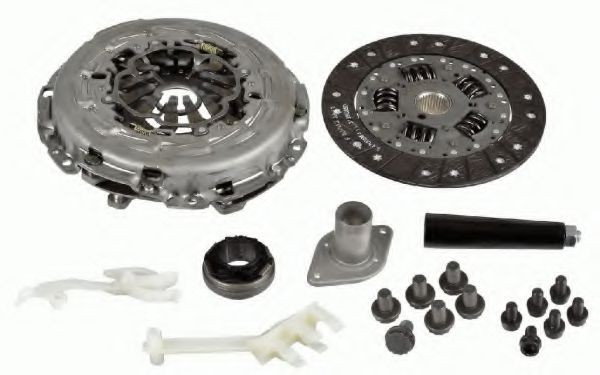 Set ambreiaj AUDI A4 Allroad (8KH, B8) (2009 - 2016) SACHS 3000 950 721