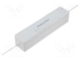 Rezistor SR PASSIVES bobinat cu ciment THT 1k&Omega; 40W &plusmn;5% &Oslash;0,8x35mm
