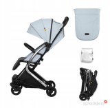 Cumpara ieftin Carucior sport pliabil Skiddou Mikkeli Sky high, ultracompact pentru calatorii, Bleu