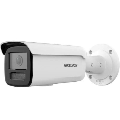 Camera supraveghere IP Bullet 2 Megapixeli Infrarosu 60 metri Lentila 2.8mm Poe Hikvision DS-2CD2T23G2-2I28D SafetyGuard Surveillance foto