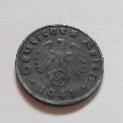 Germania Nazistă 1 reichspfennig 1941A (Berlin) foto