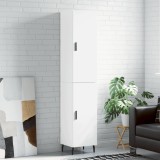 VidaXL Dulap &icirc;nalt, alb, 34,5x34x180 cm, lemn prelucrat