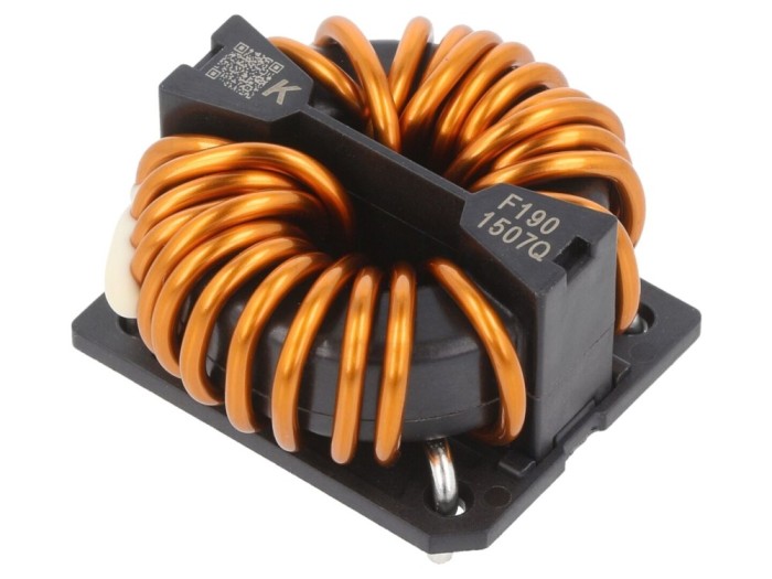 Inductor THT 1.6mH, 19A