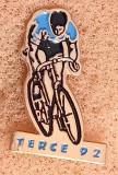 QW9 - K 52 - Insigna - tematica sport - ciclism - Terce 1992