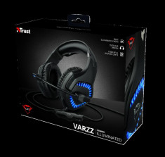 Casti cu microfon Trust GXT 460 Varzz Illuminated Gaming Headset foto