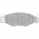 DELPHI LP1519 set placute frana,frana disc
