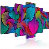 Cumpara ieftin Tablou - Carousel of Colours 200x100 cm