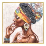 Cumpara ieftin Tablou canvas Jalo E Pako World, cu rama, 80x3.5x80 cm
