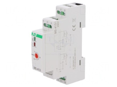 Releu Bistabil de Impulsuri SPDT BIS-413-LED foto