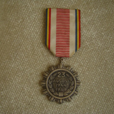 Medalie / Decoratie ,,a 25-a aniversare a eliberarii patriei" -1944-1969