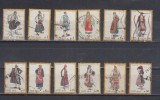 A12 S3 11 - Timbre foarte vechi - Grecia - costume populare, Arta, Stampilat