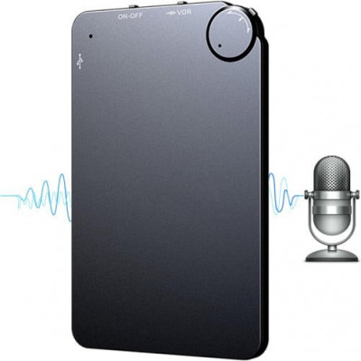 Mini Reportofon Spion iUni K2, 32GB, 200 ore, Activare vocala, MP3 Player foto