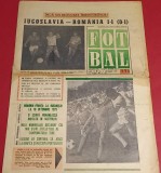 Revista FOTBAL - nr.171 (04.09.1969) Radiografia etapei div. A si B; ROMANIA - IUGOSLAVIA