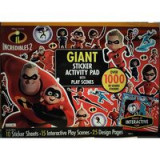 Giant Sticker The Incredibles with Play Scenes