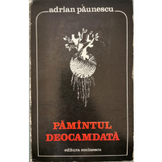 Pamintul deocamdata - Adrian Paunescu