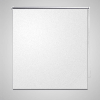 Jaluzea opacă rulabilă, 140 x 175 cm, alb foto