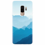 Husa silicon pentru Samsung S9 Plus, Blue Mountain Crests