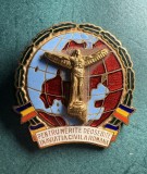 Insigna perioada RSR Pentru merite deosebite in aviatia civila a Romaniei