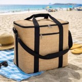 Geanta Termica de Paie 29L &ndash; Ideala pentru Picnic și Excursii, CMCLASS