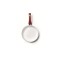Tigaie Bialetti Ceramic Ok, Rosu 24 cm