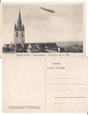 Sibiu , Hermannstadt- zeppelin foto