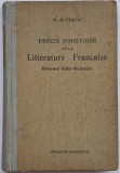 PLINVAL G , Pr&eacute;cis d'Histoire de la Litt&eacute;rature Fran&ccedil;aise (R&eacute;sum&eacute; Aide-M&eacute;moire)