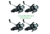 Set 4 mulinete, eastshark, HT6000, baitrunner, 10 rulmenti, tambur longcast