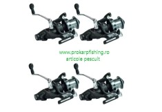Set 4 mulinete, eastshark, HT6000, baitrunner, 10 rulmenti, tambur longcast