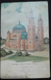 Carte postala, ibiu Catedrala ortodoxa romana, 1927