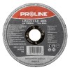 DISC DEBITARE INOX 125X1.0MM / A60S IN CASETA, 10/SET, Proline