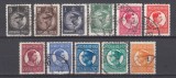 ROMANIA 1930 LP 86 EFIGIA REGELUI CAROL II SERIE STAMPILATA