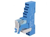 Releu Intermediar DPDT 24VDC 8A, Finder