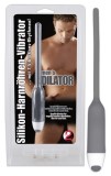 Dilatator Cu Vibratii / Vibrator Pentru Stimulare Uretrala (Barbati), Gri, 11 cm